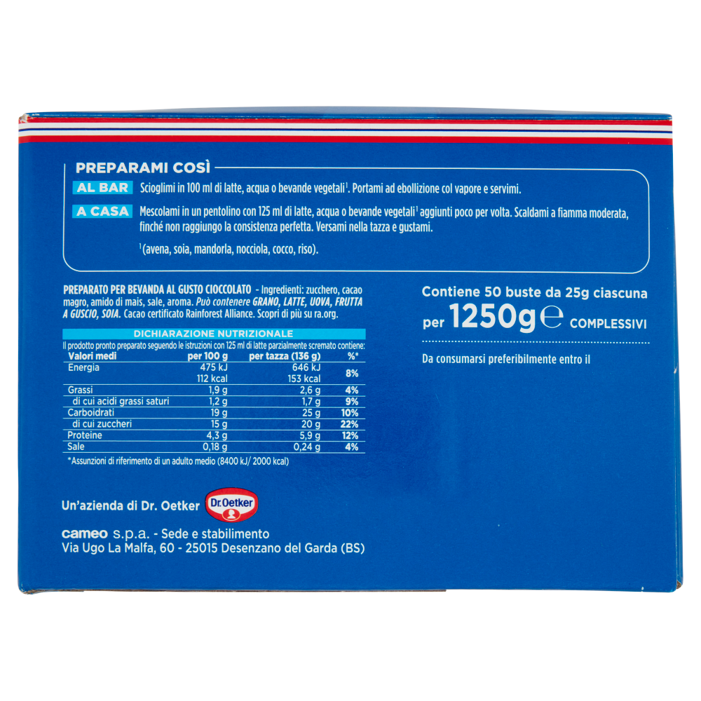 cameo Ciobar Classico 50 x 25 g