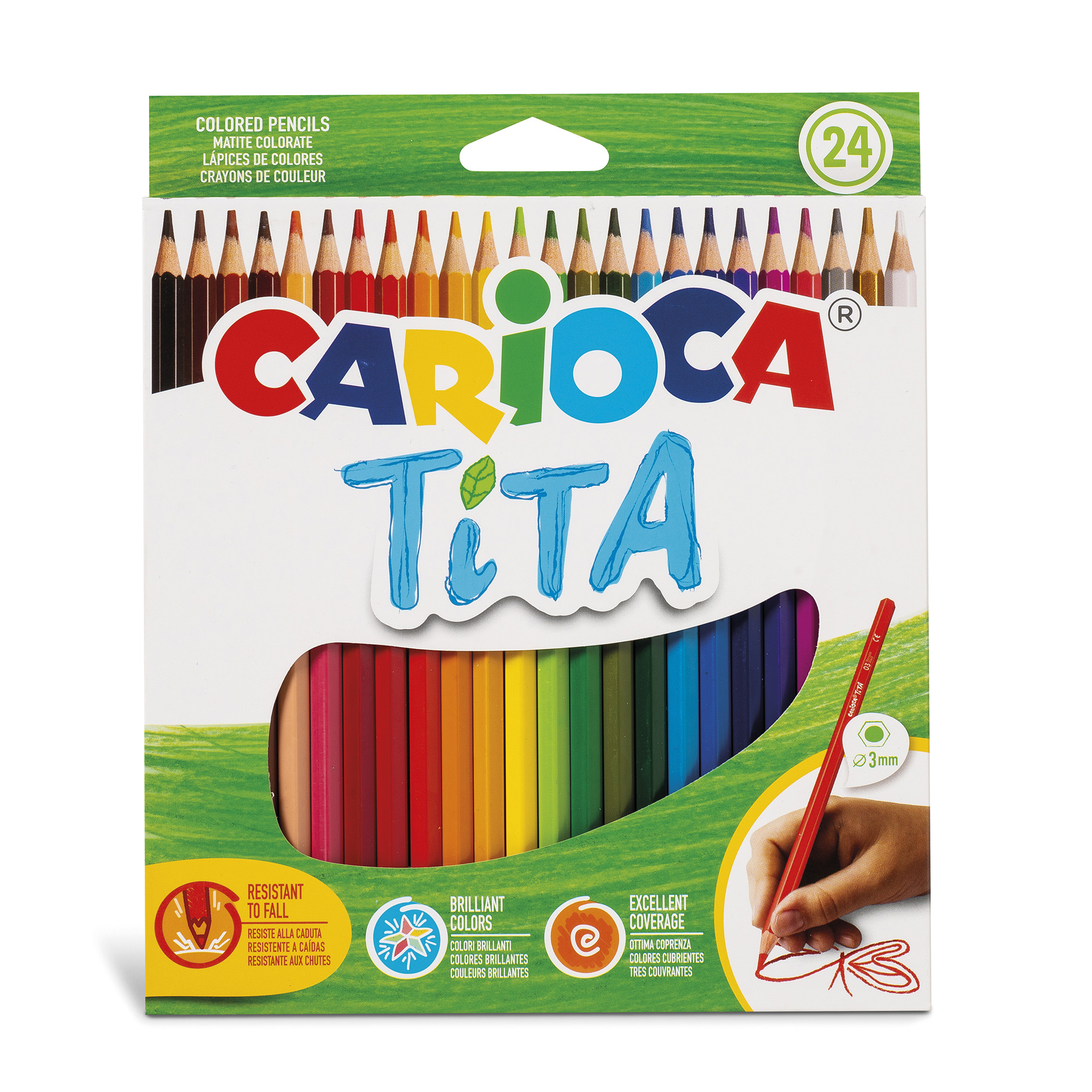 Carioca Tita 24pcs Colored Pencils