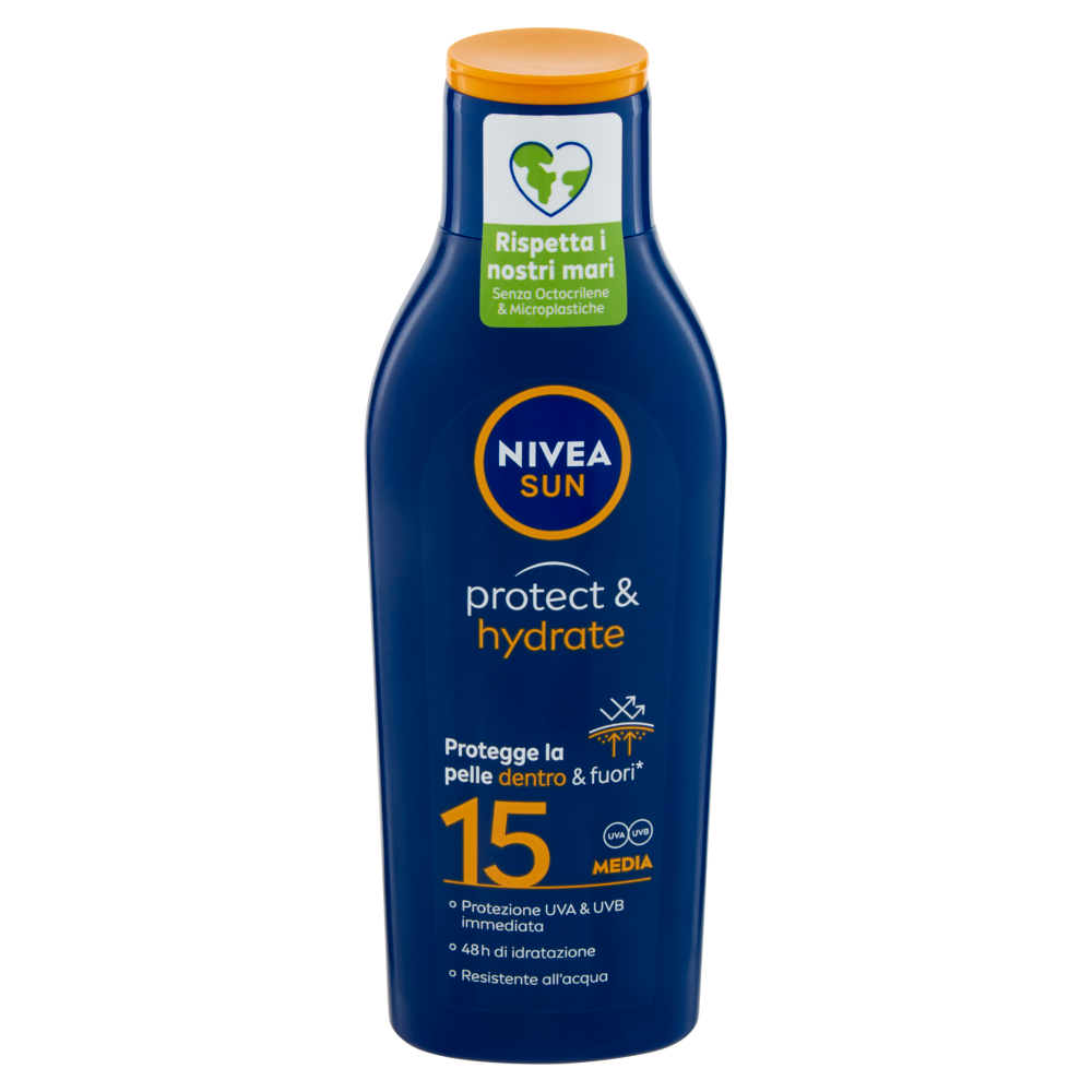 Nivea Sun protect & hydrate 15 Media 200 ml
