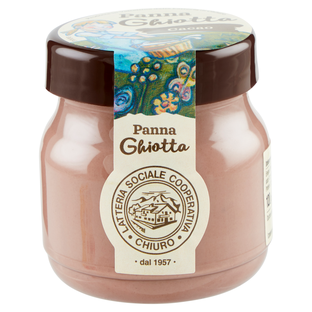Latteria Sociale Cooperativa Chiuro Panna Ghiotta Cacao 120 g