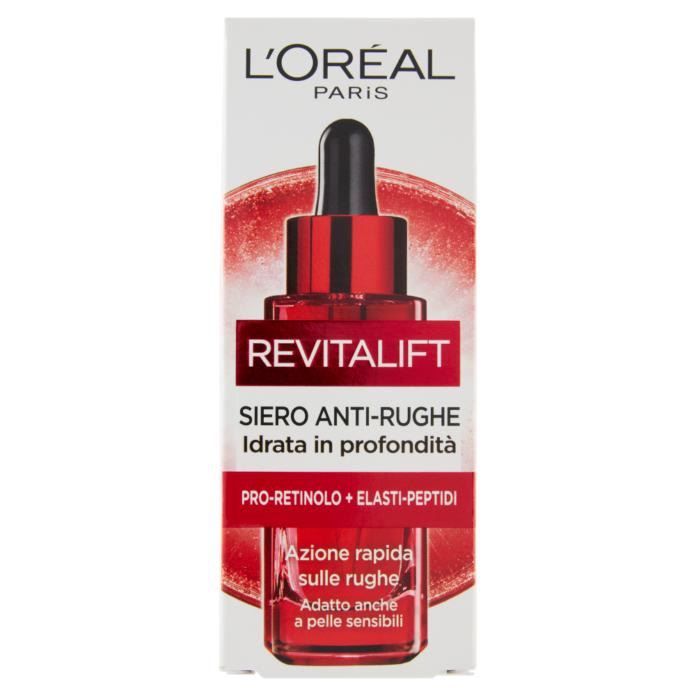 L'Or&eacute;al Paris Revitalift Siero Anti-Rughe Pro-Retinolo + Elasti-Peptidi 30 ml
