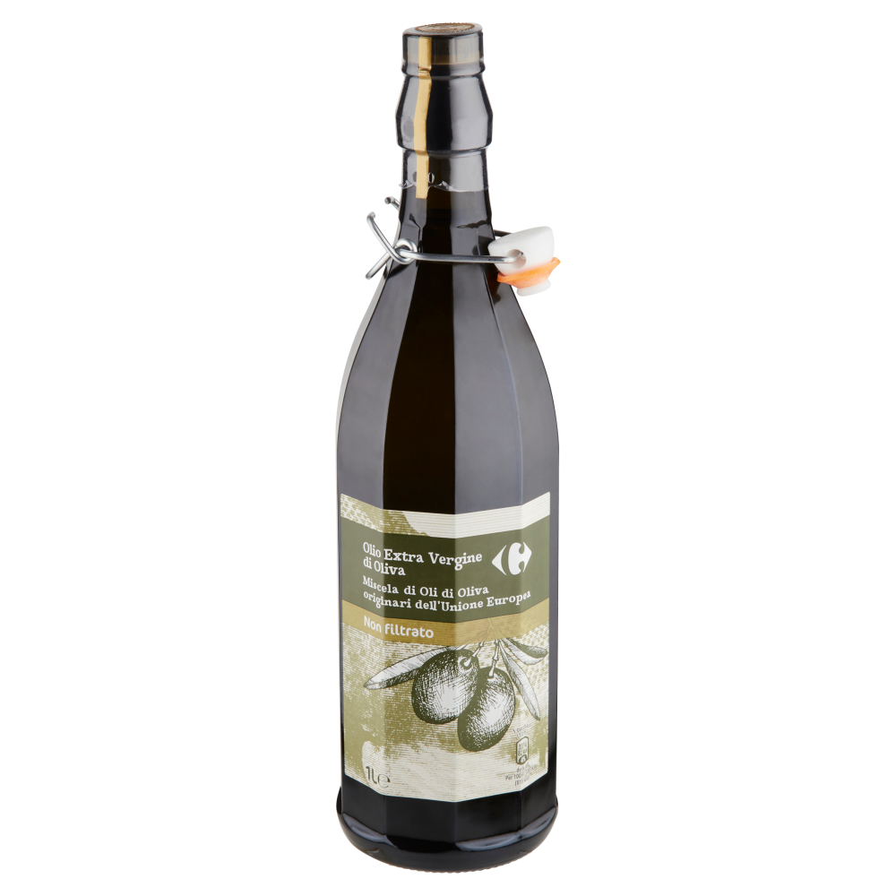 Carrefour Olio Extra Vergine di Oliva Non filtrato 1 l