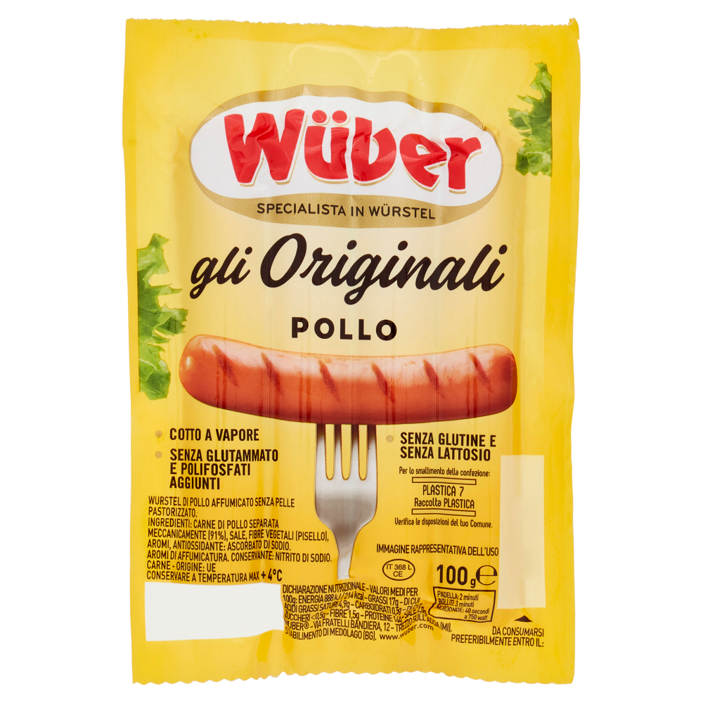 Wüber gli Originali Pollo 100 g