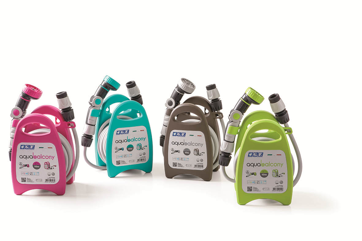 G.F. Aquabalcony Kit Sella Porta tubo 10 m