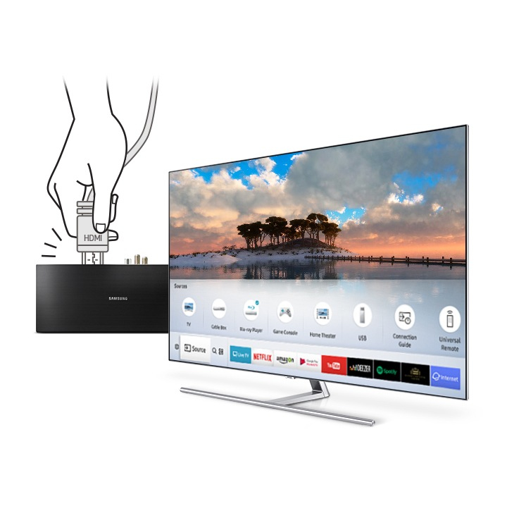 Samsung TV 65" QLED Flat Serie 8 Q8F