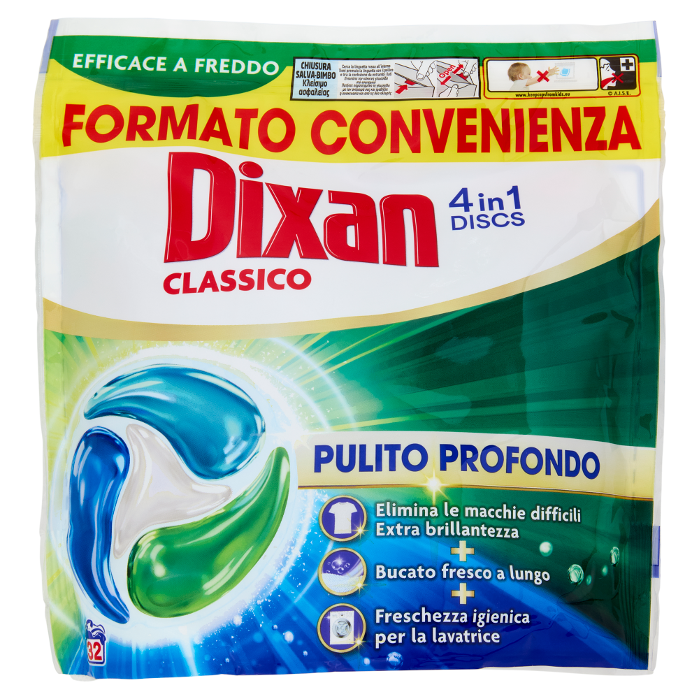DIXAN Discs Classico 32pz (528g)