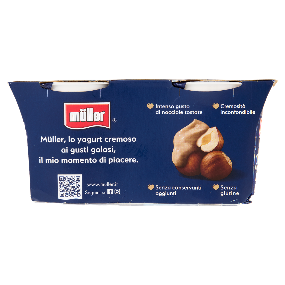 m&uuml;ller Yogurt Cremoso Nocciola 2 x 125 g