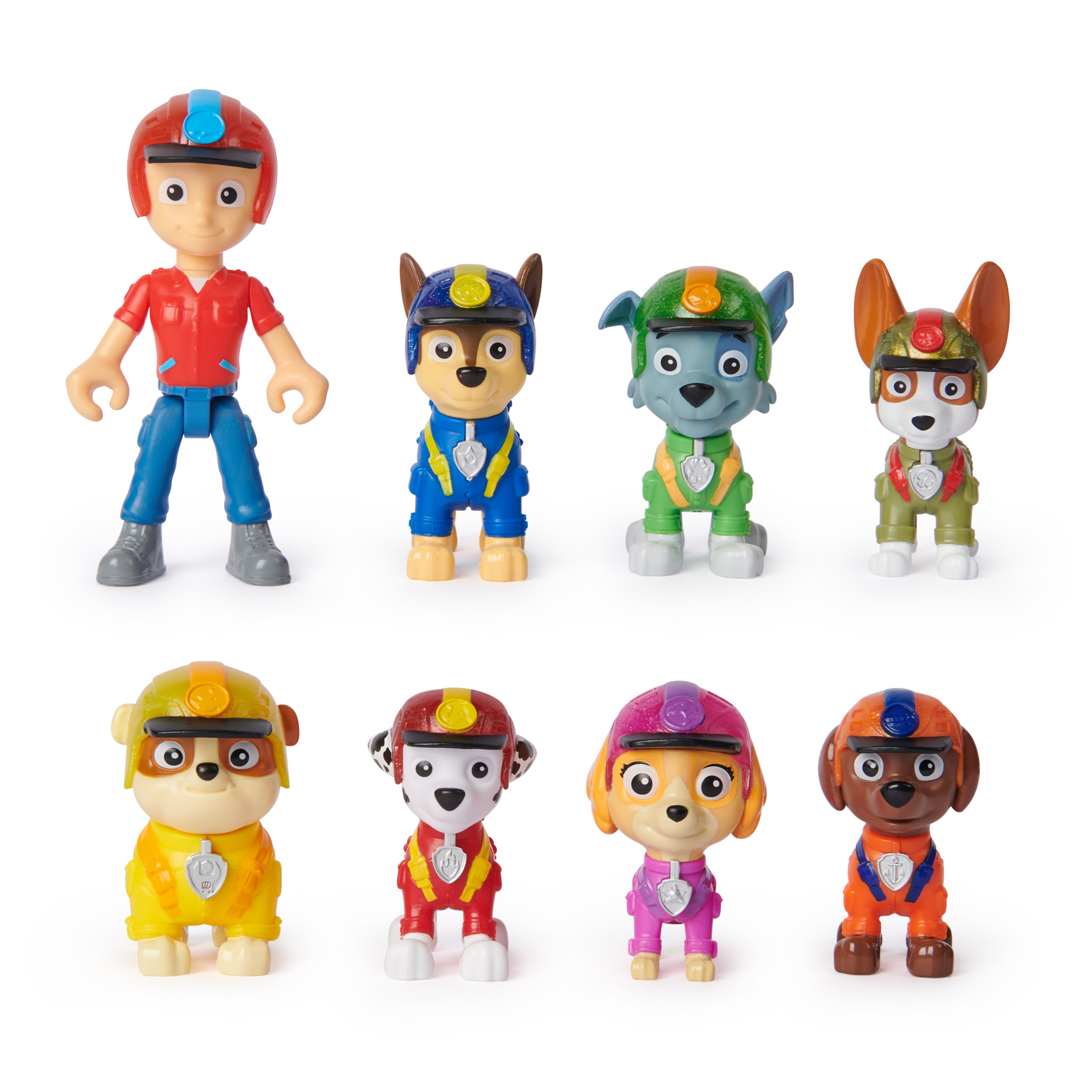 PAW Patrol , Jungle Pups Confezione Regalo con 8 personaggi collezionabili, giocattoli per bambini e bambine da 3 anni in su