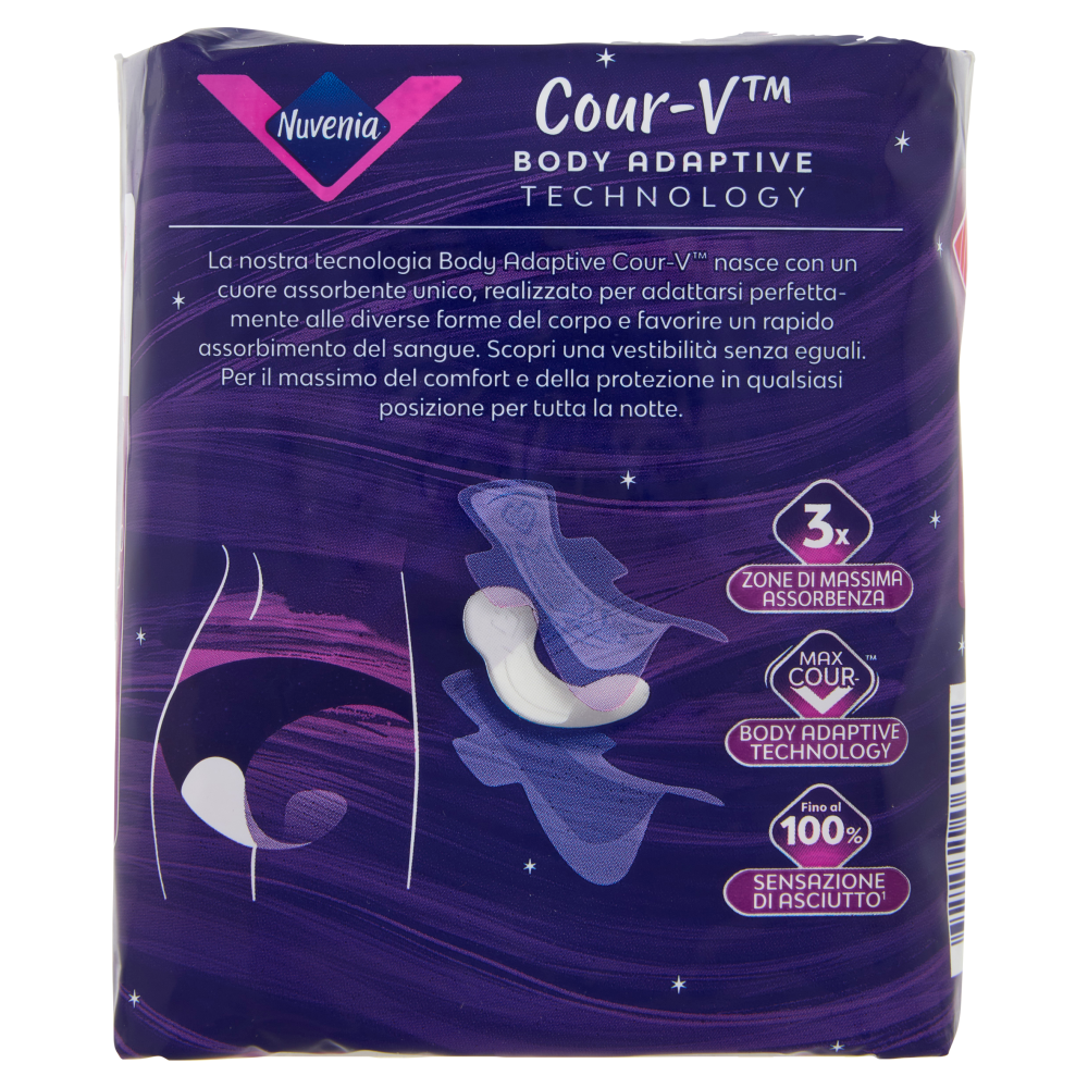 Nuvenia goodnight Ultra X-Large+ con Ali 9 pz