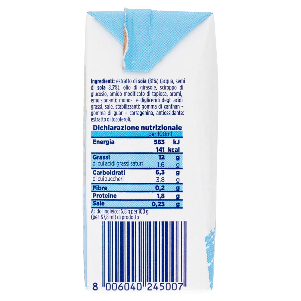 Valsoia Bontà e Salute Condisoia da cucina 200 ml