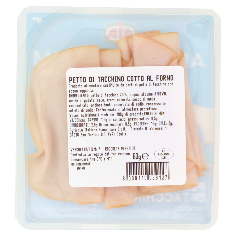 Aia aeQuilibrium & me Petto di Tacchino 60 g