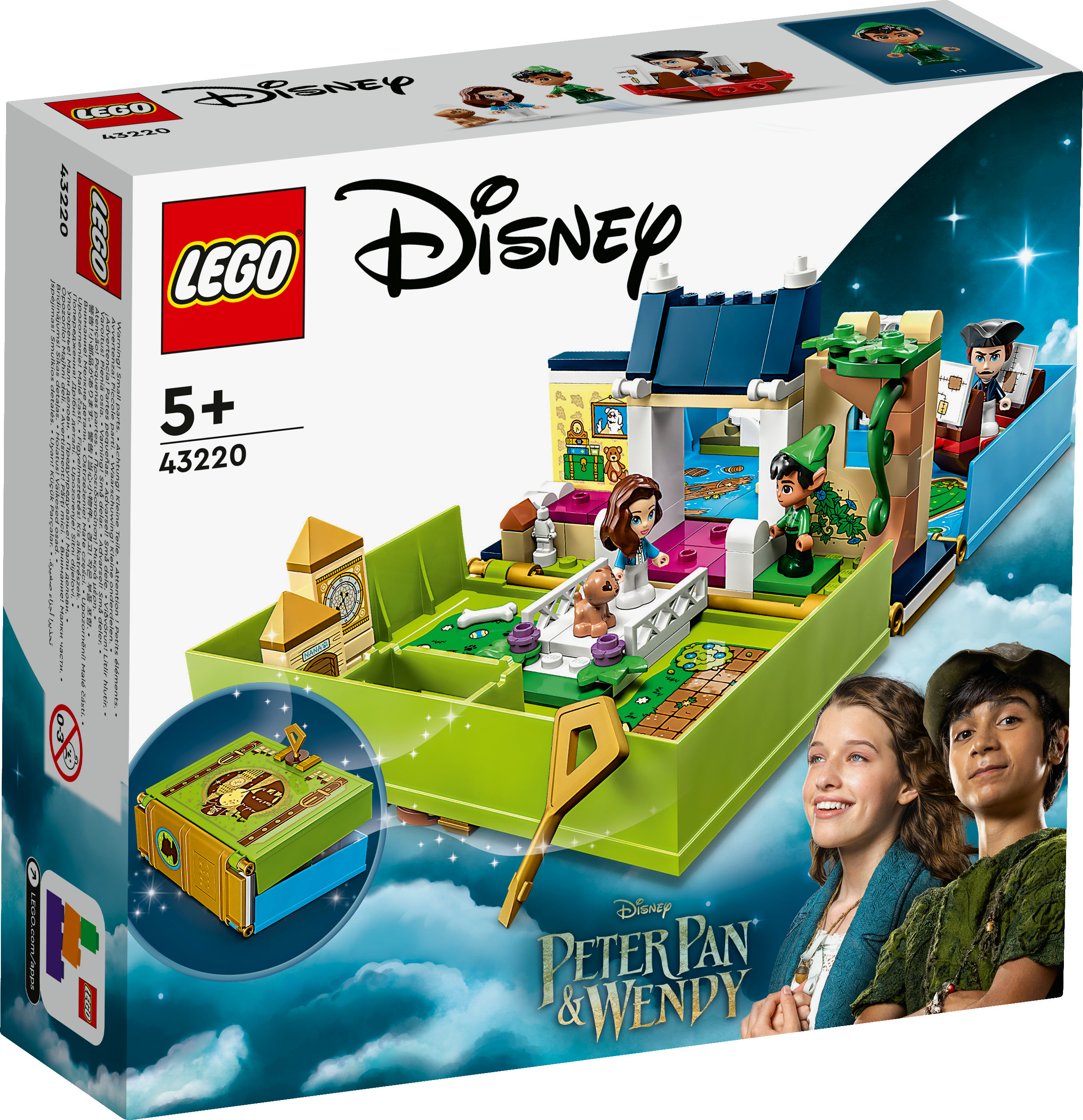 LEGO Disney L&rsquo;avventura nel libro delle fiabe di Peter Pan e Wendy
