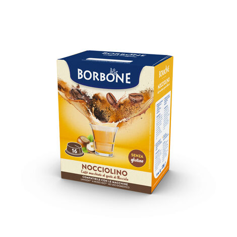 Caff&egrave; Borbone Capsule per Lavazza Nocciolino 16 pz