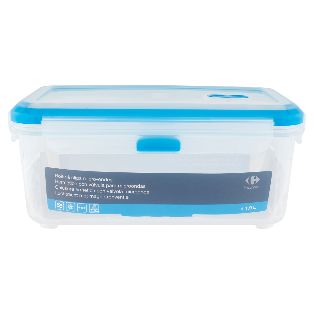 Carrefour home Contenitore Rettangolare 1,9 L