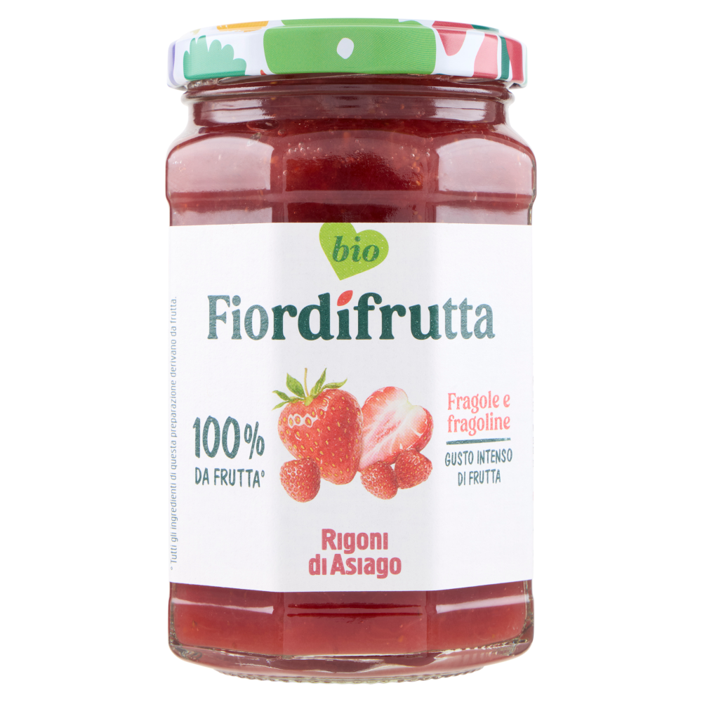 Rigoni di Asiago Fiordifrutta bio Fragole e fragoline 330 g