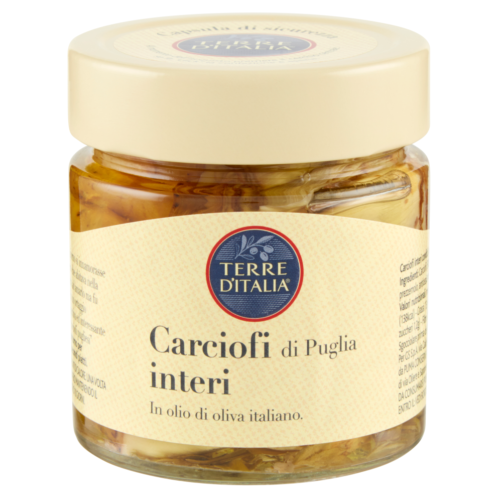 Terre d'Italia Carciofi di Puglia interi 235 g