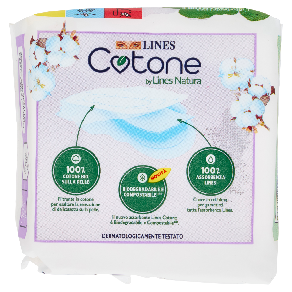 Lines Cotone by Lines Natura Giorno con Ali 12 pz