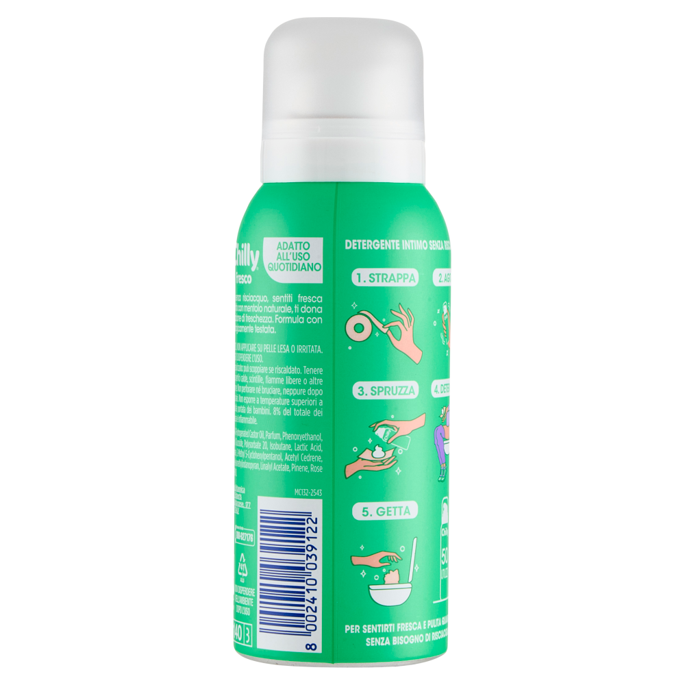 Chilly fresco Detergente Intimo senza risciacquo 100 ml