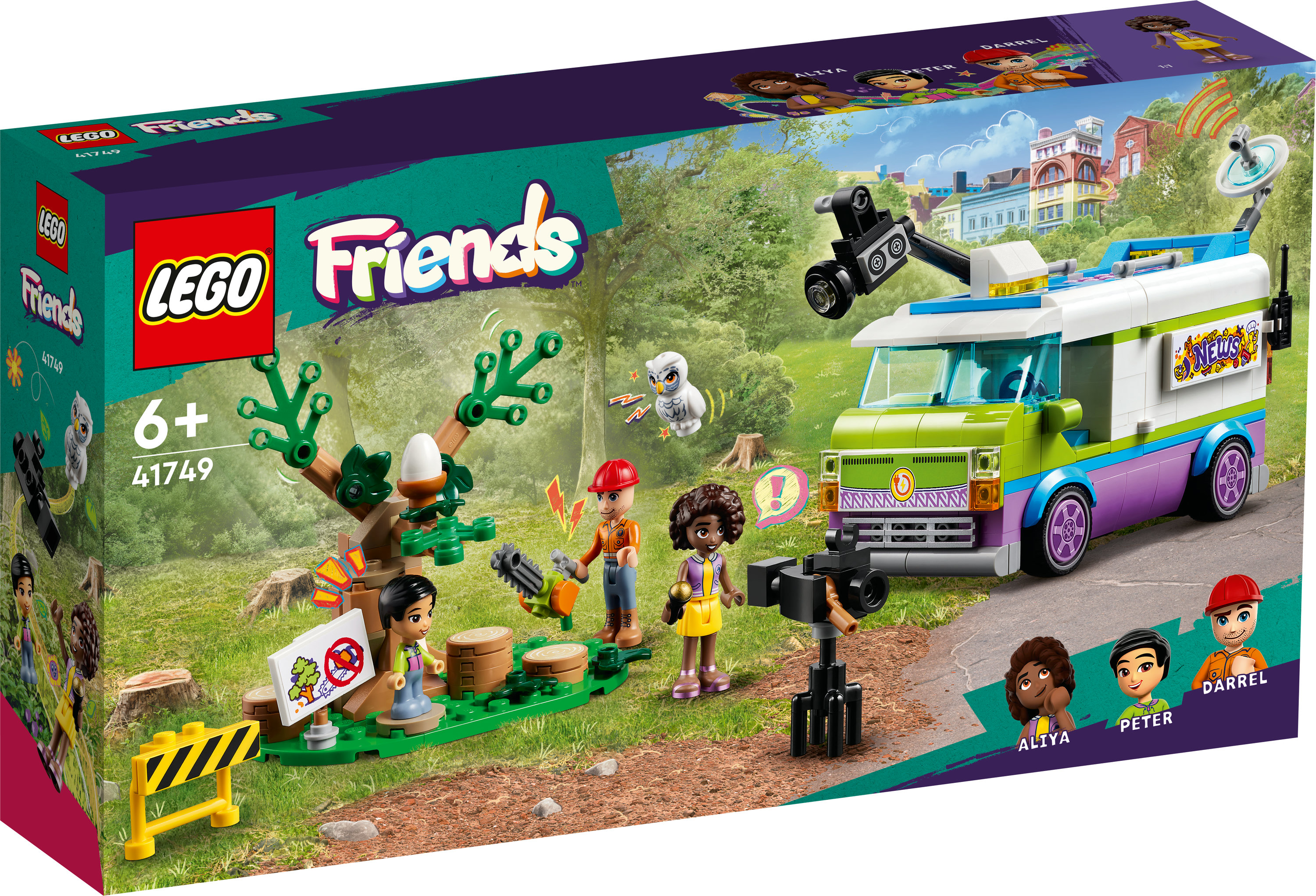 LEGO Friends Furgone della troupe televisiva
