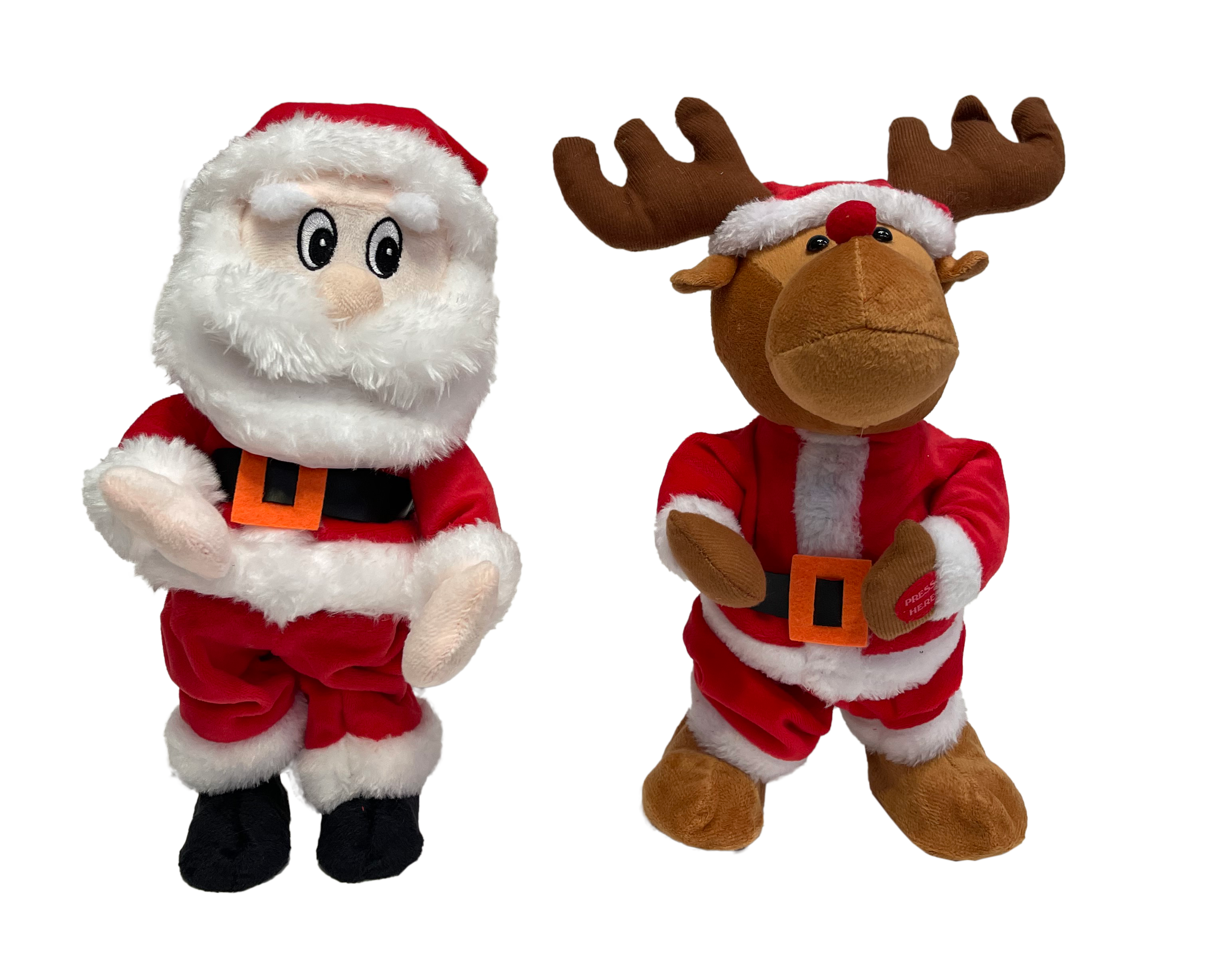 Giocoplast Babbo e Renna Rock'n'Roll 30 cm