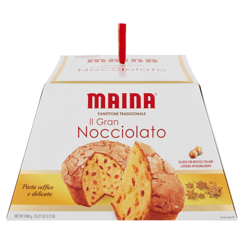 Maina Panettone Tradizionale il Gran Nocciolato 1000 g