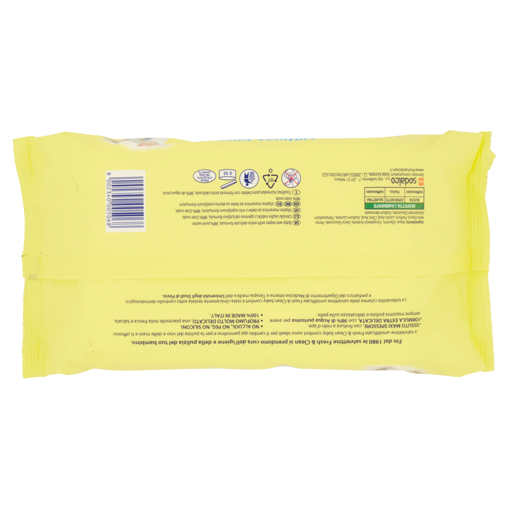Fresh & Clean baby comfort Salviettine 72 pz