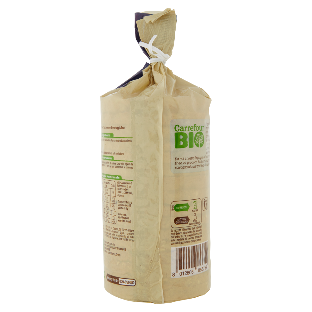 Carrefour Bio Gallette di Grano Saraceno 100 g