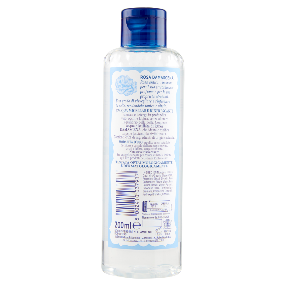 Acqua alle Rose Acqua Micellare Rinfrescante 200 ml