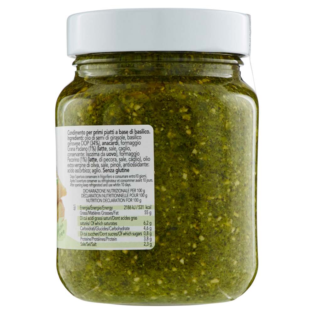 freschi di natura Pesto con Basilico Genovese DOP 330 g