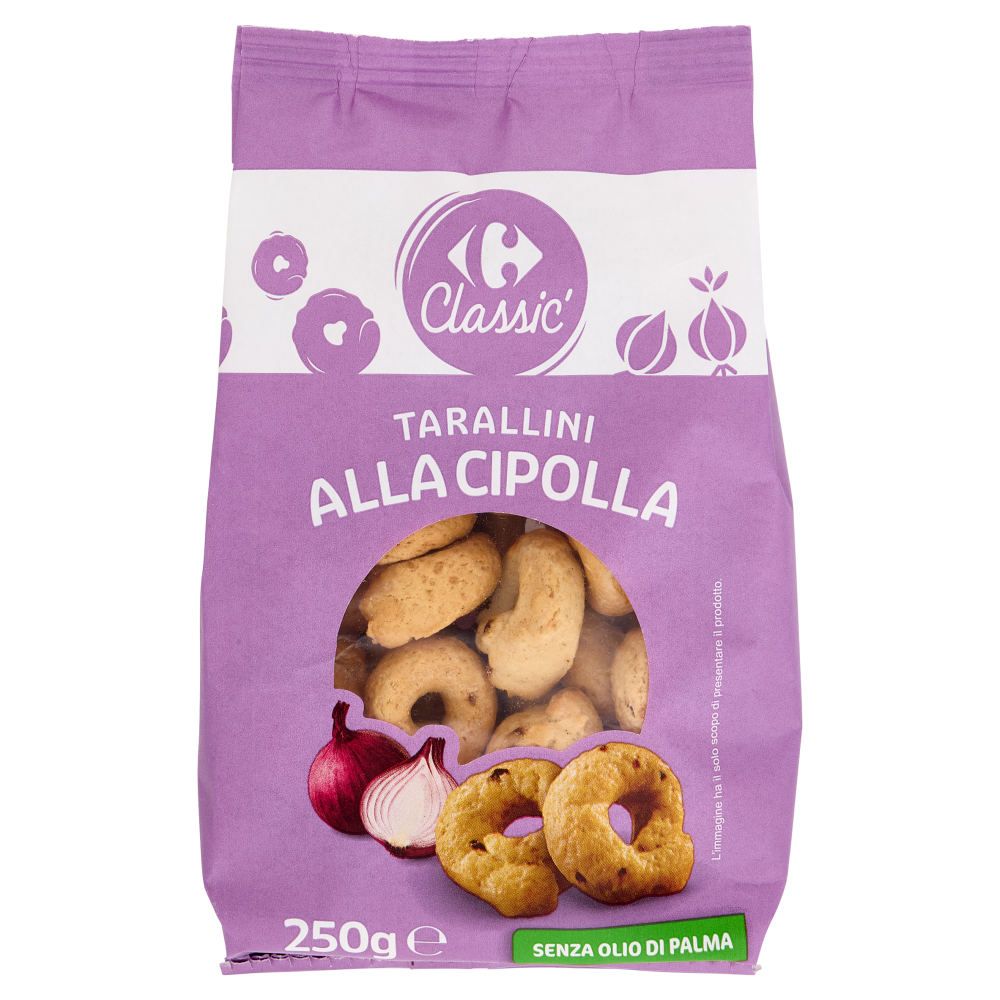 Carrefour Classic Tarallini alla Cipolla 250 g