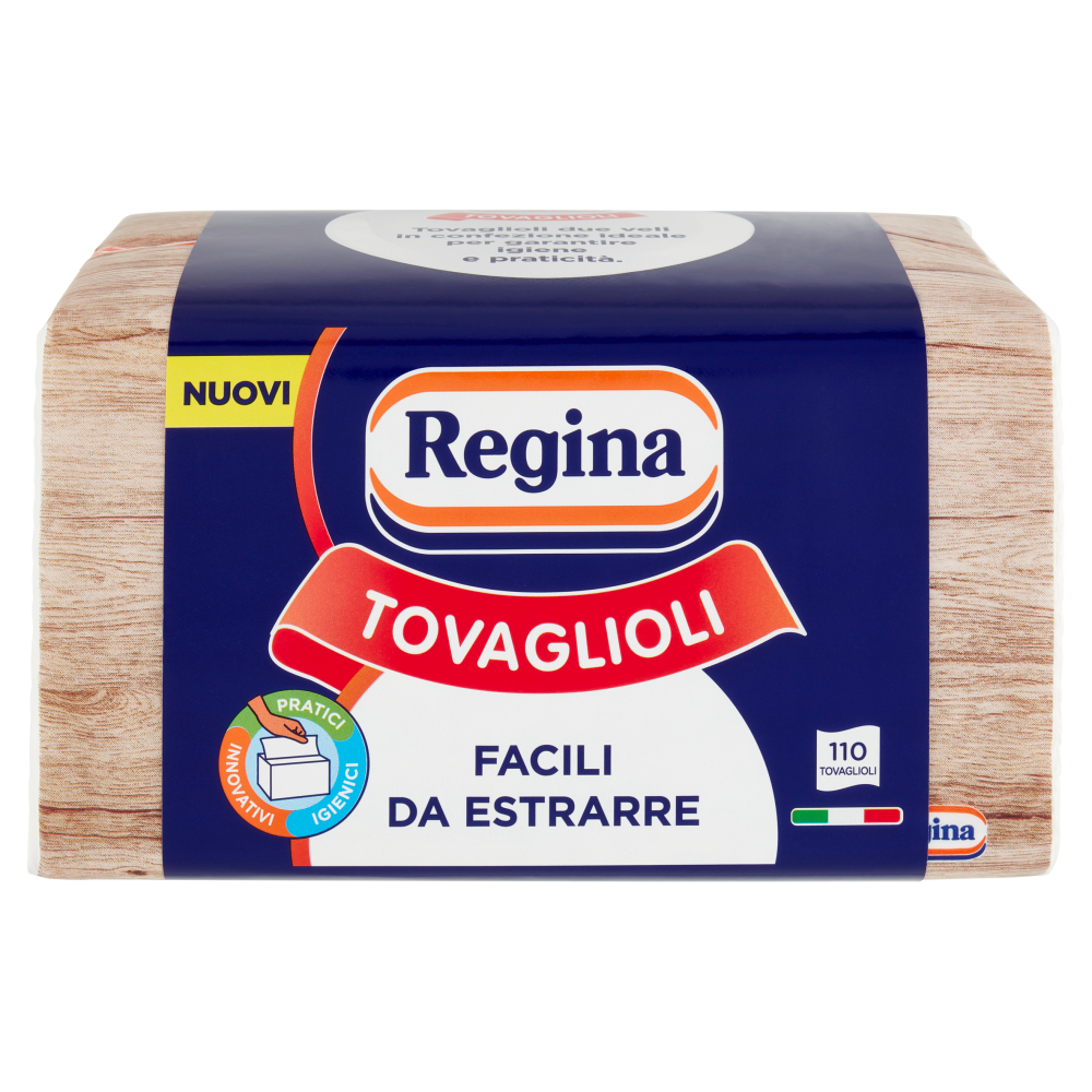 Regina Tovaglioli Tiramisu 2 veli 33x22 110 pezzi