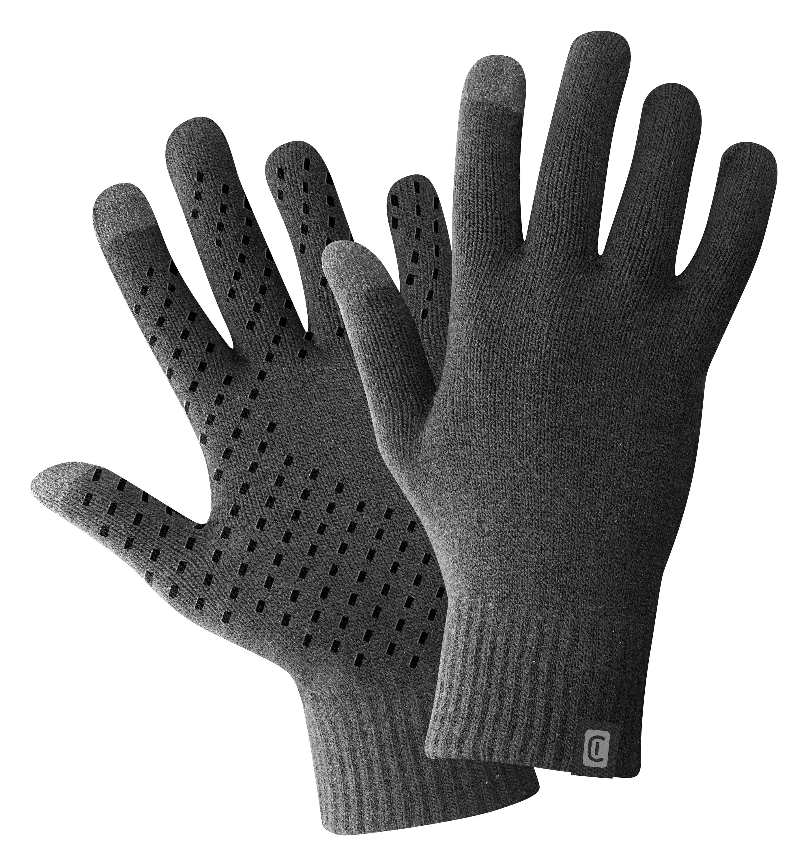 Cellularline TOUCH GLOVES Guanti ideali per utilizzare il touch screen dello smartphone