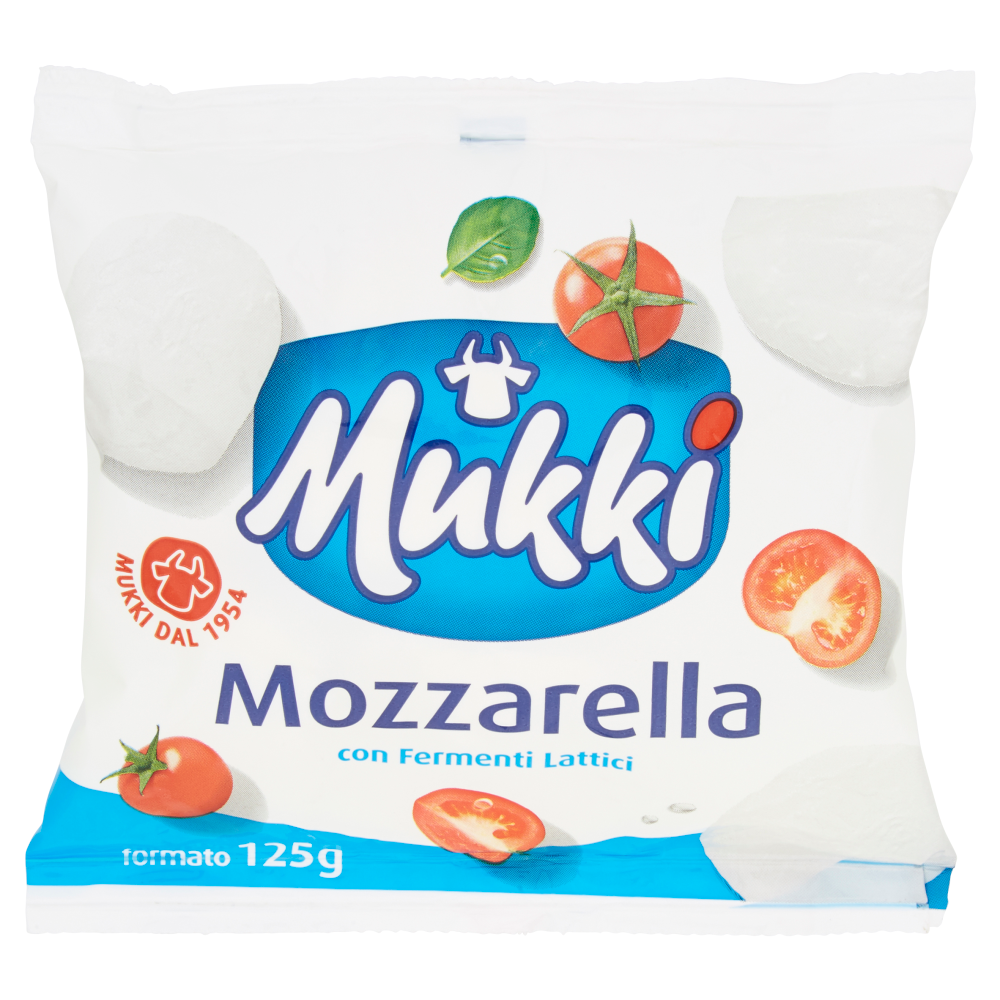 Mukki Mozzarella con Fermenti Lattici 125 g