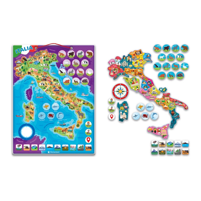 Clementoni Italia Puzzle Magnetico