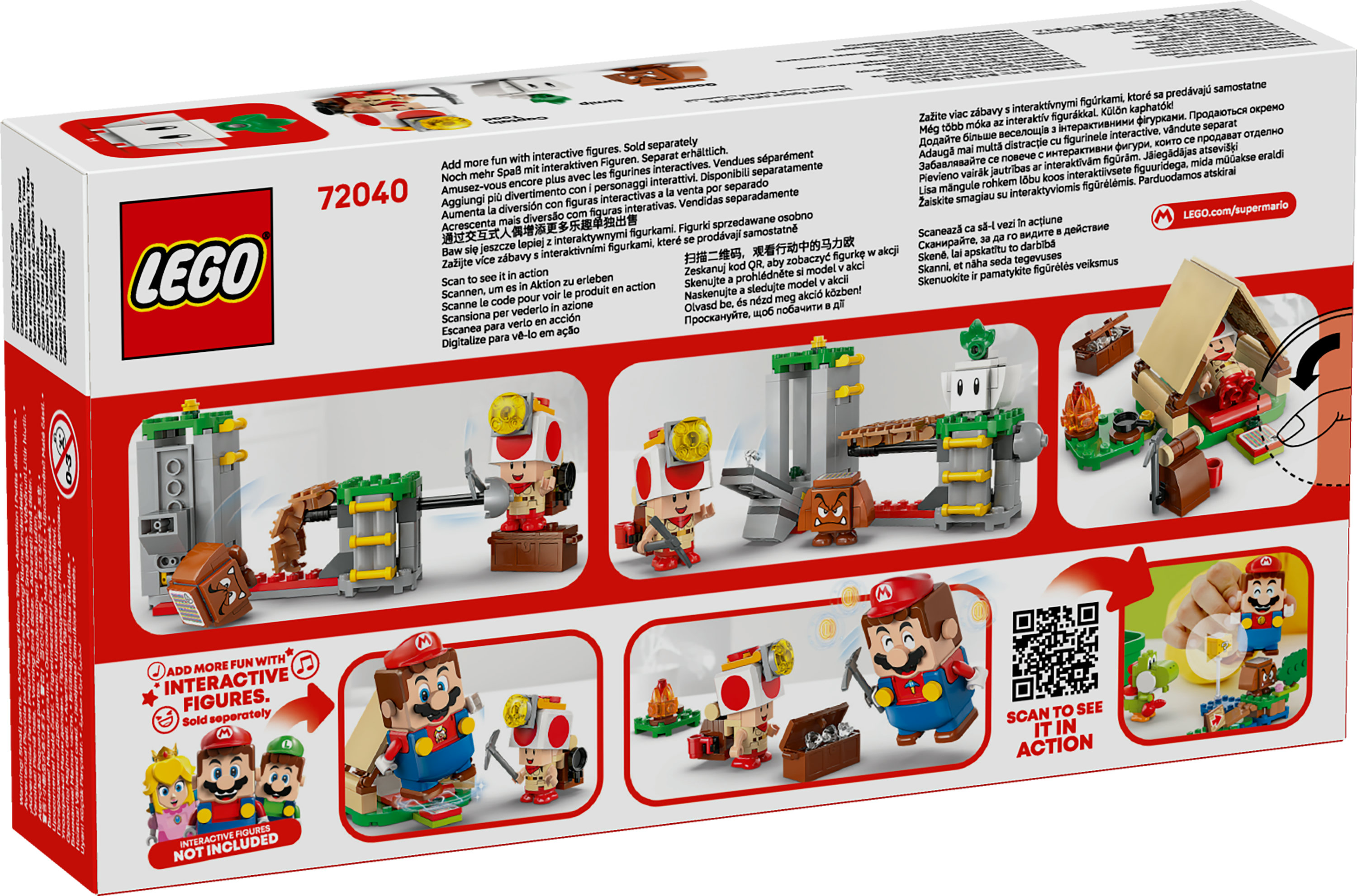 LEGO Super Mario In campeggio con Capitan Toad