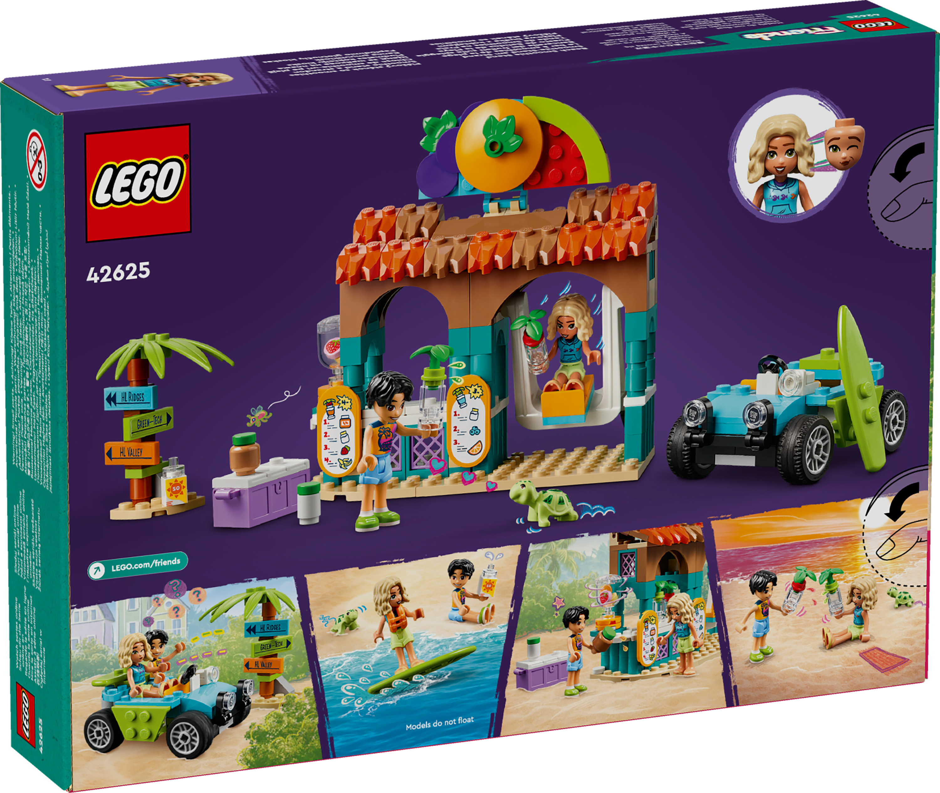 LEGO Friends Bancarella dei frullati sulla spiaggia