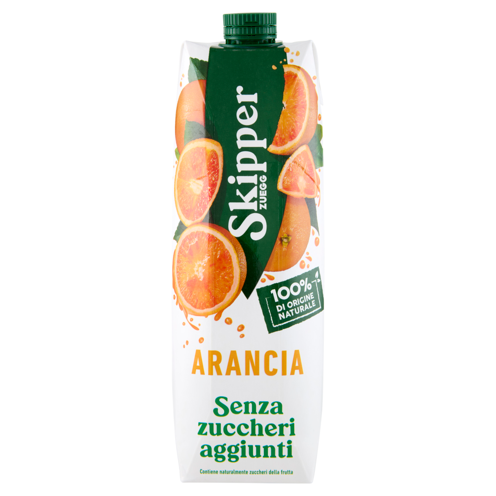 Zuegg Skipper Arancia Senza zuccheri aggiunti 1000 ml