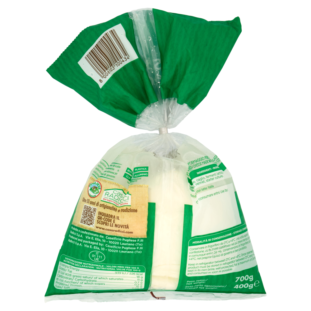 Caseificio Pugliese Fior di Latte Bomba di Latte 400 g