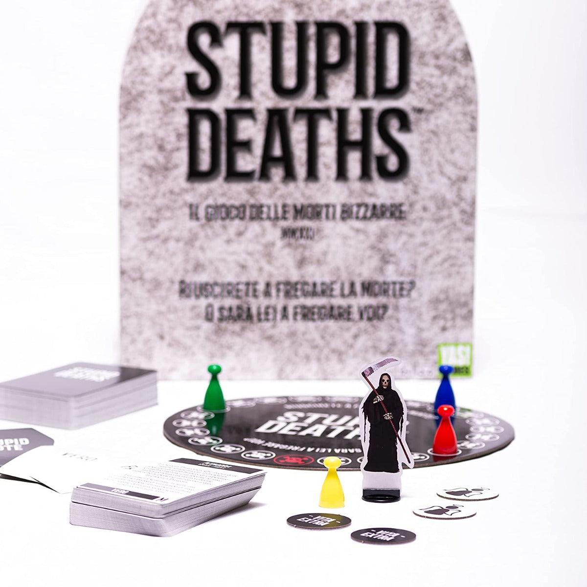 Rocco Giocattoli Stupid Deaths Gioco da tavolo Festa