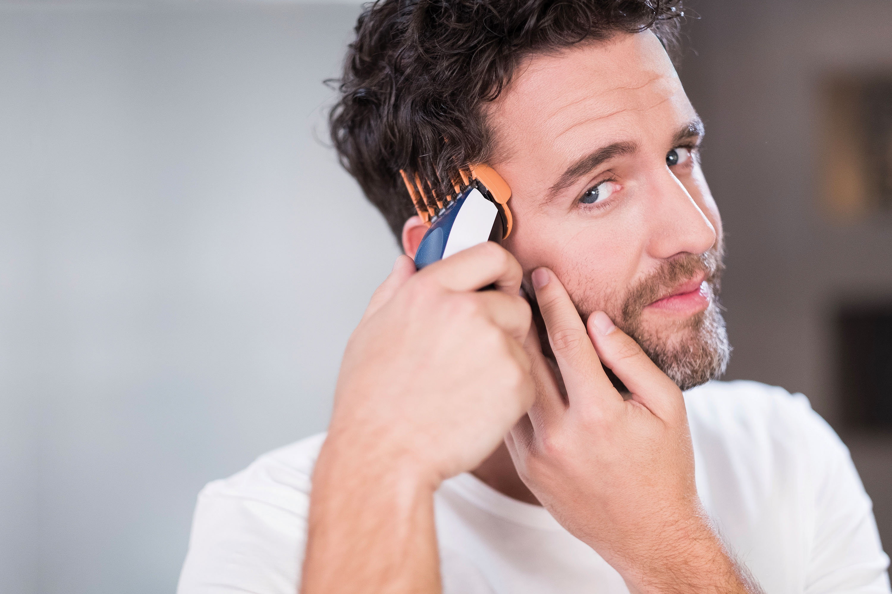 Wahl 09649-016 tagliacapelli Blu, Argento 9 Nichel-Metallo Idruro (NiMH)