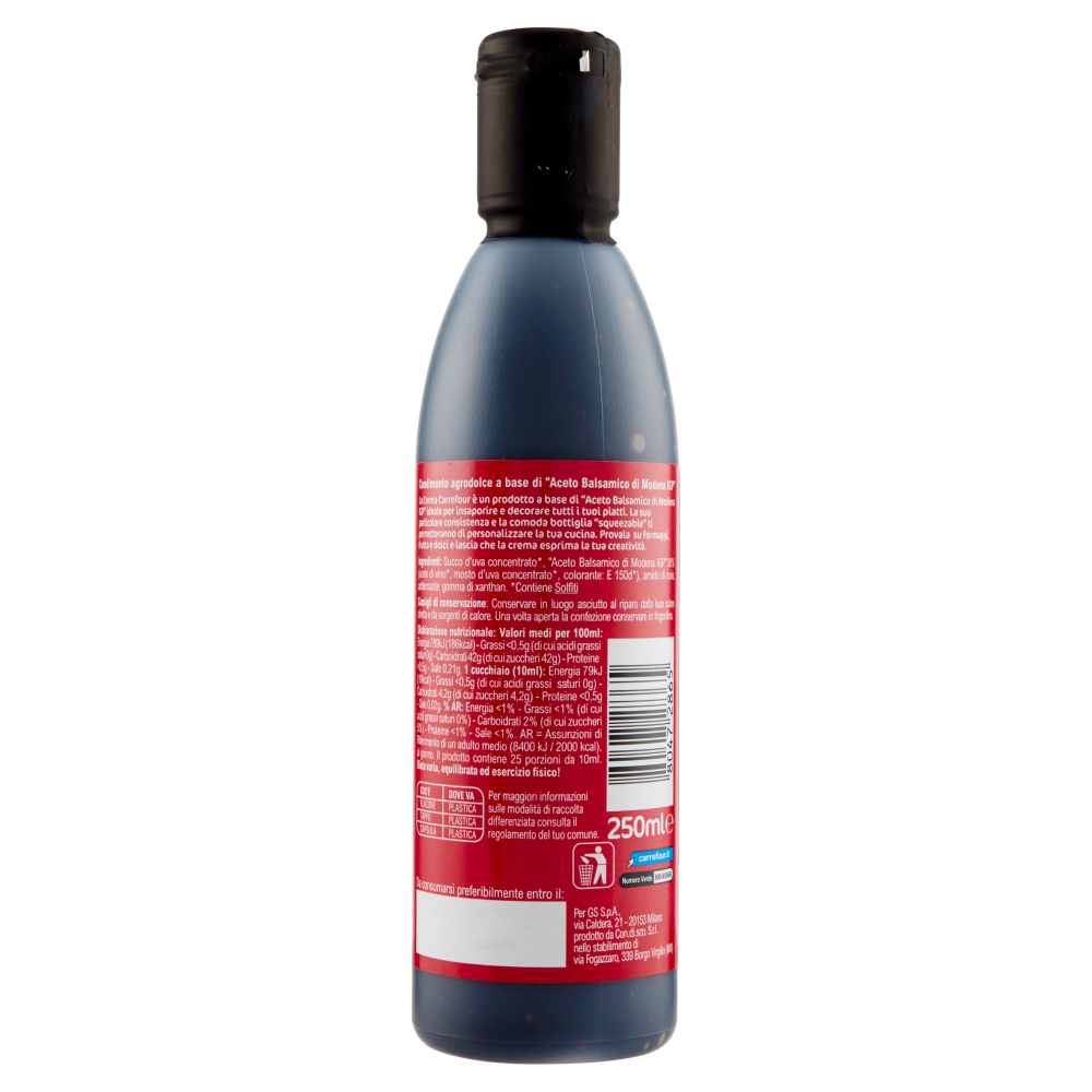 Carrefour Crema a base di "Aceto Balsamico di Modena IGP" 250 ml
