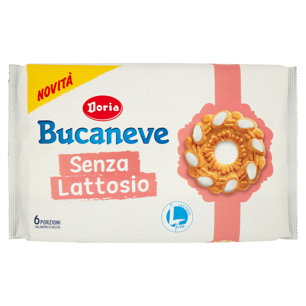 Doria Bucaneve Senza Lattosio 6 x 45,6 g