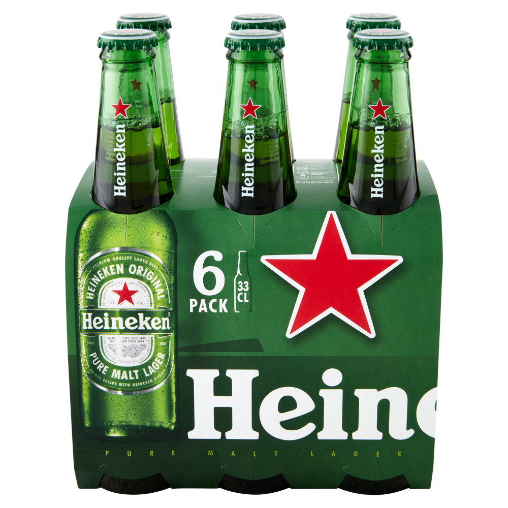 Heineken Original 6 x 33 cl