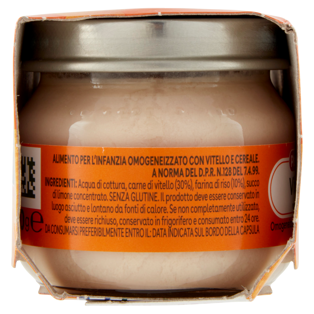 Plasmon Omogeneizzato Vitello con cereale 3 x 80 g