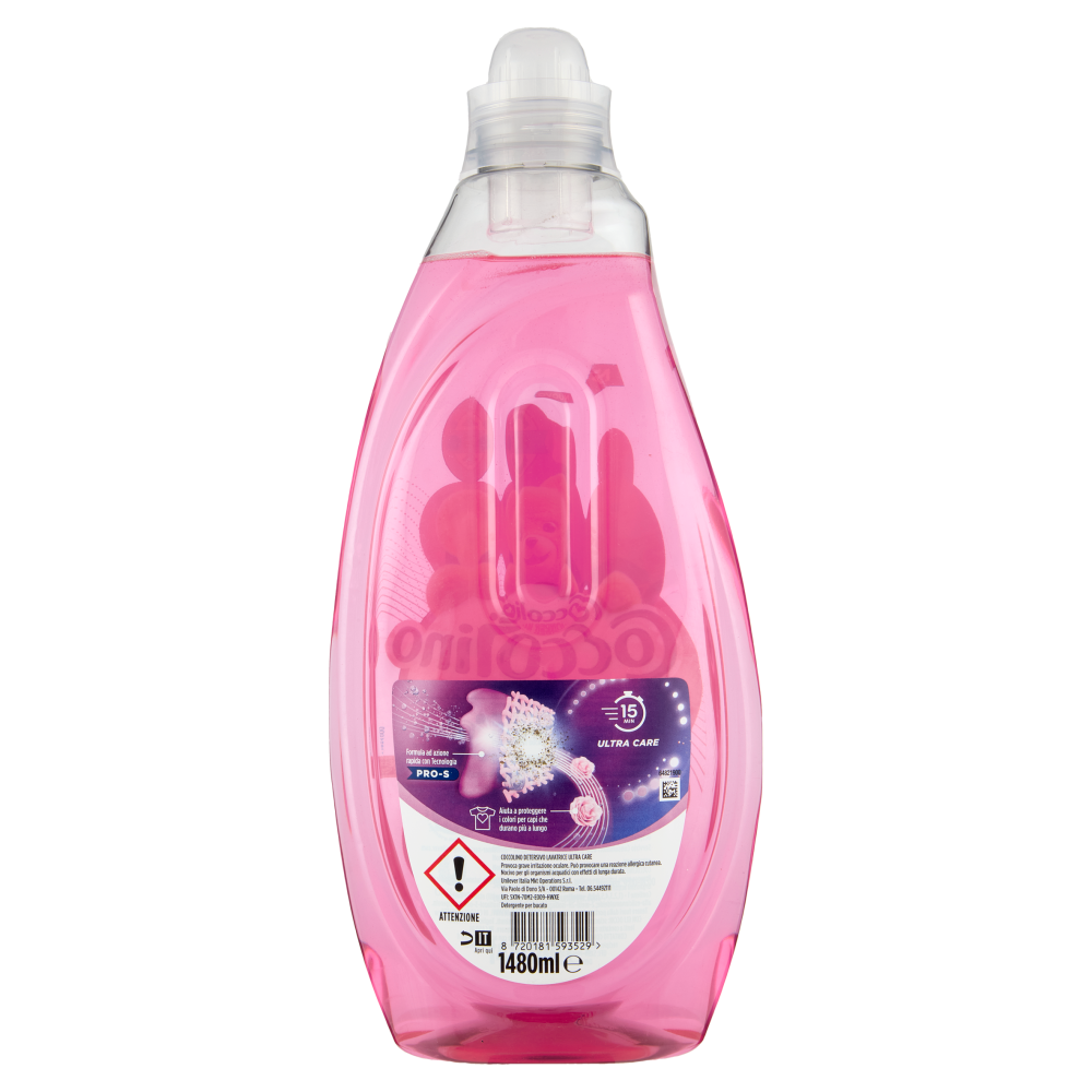 Coccolino Wonder Wash Detersivo Ultra Care 37 Lavaggi 1480 ml