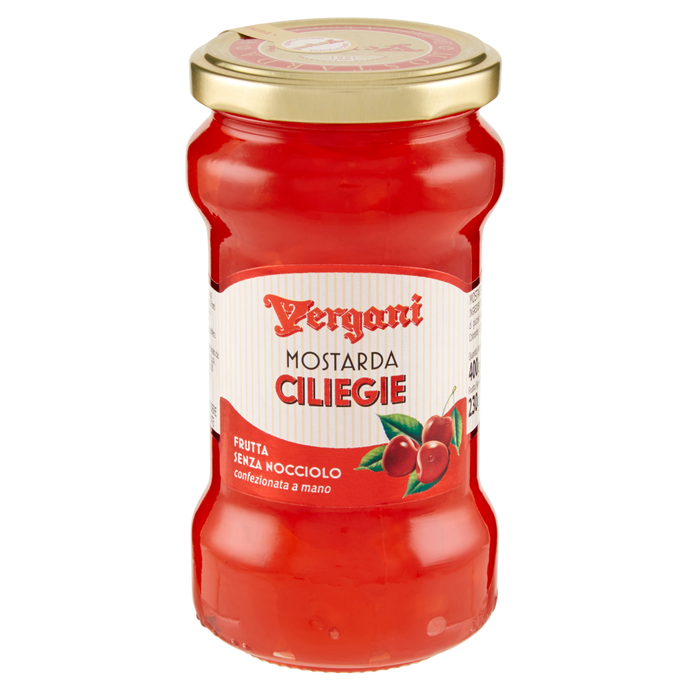Vergani Mostarda Ciliegie 400 g