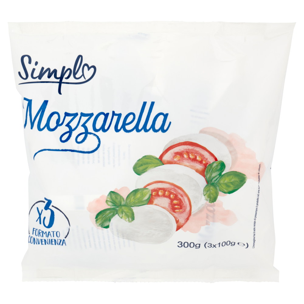 Simpl Mozzarella 3 x 100 g
