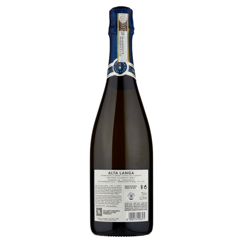 Fontanafredda Alta Langa DOCG Limited Edition Metodo Classico Brut 75 cl