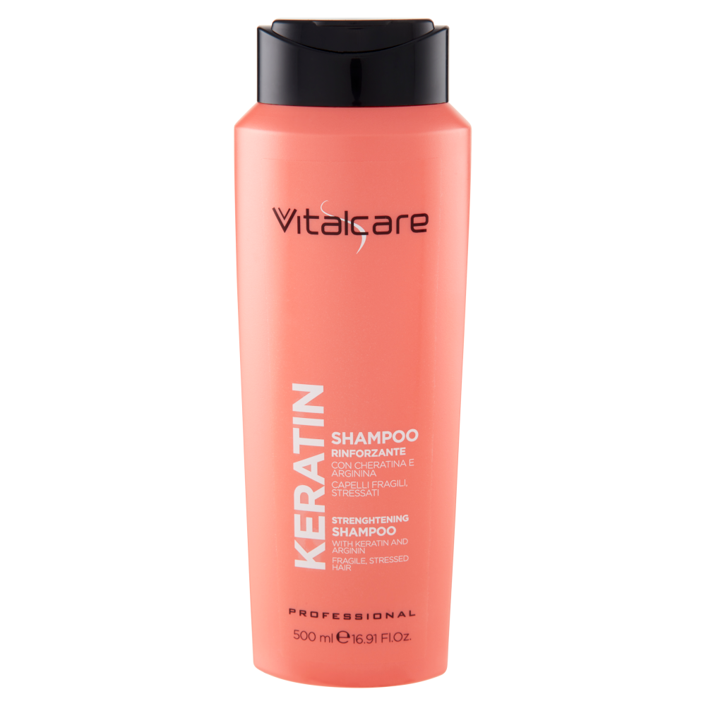 Vitalcare Professional Keratin Shampoo Rinforzante 500 ml