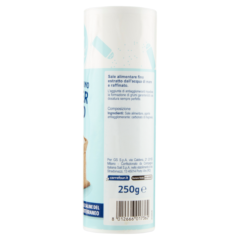Carrefour Classic Sale Marino Super Fino 250 g